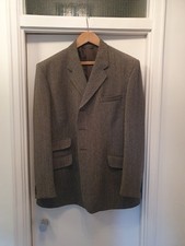 MENS NEW UNWORN KEEPERS TWEED HACKING JACKET ALEXANDERS 46