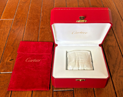 Authentic cartier empty watch - authentic,