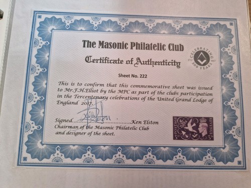 Masonic philatelic club - masonic,