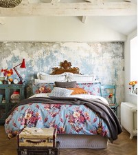 Christy Romany Superking Duvet Cover - Teal 260 X 220cm