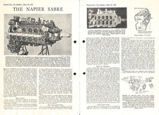 NAPIER SABRE Aero-Motor ~