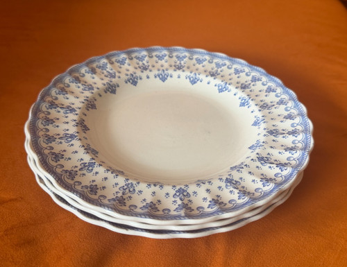 Spode blue fleur de lys - 3,
