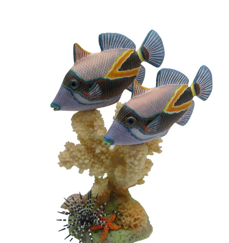 Colorful tropical angel - colorful, 9.5"