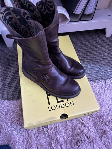 Fly leather boots size - fly,