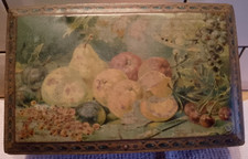 Vintage fruit decorated