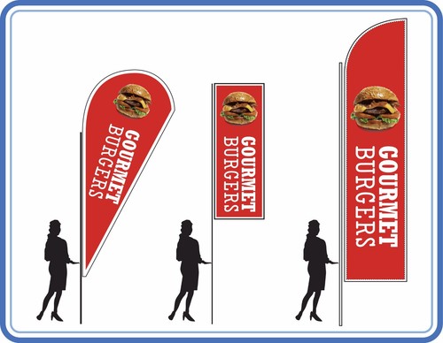 Burger flags flag - flags,