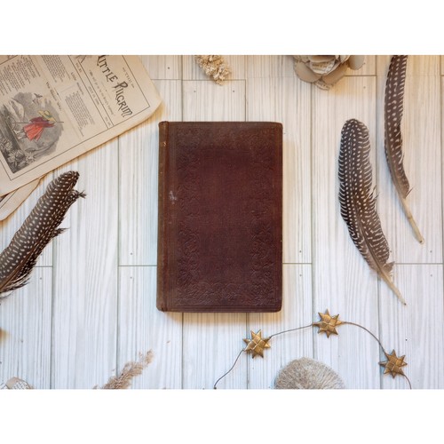 1863 antique cookbook young - antique,