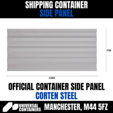Steel Shipping Container Side