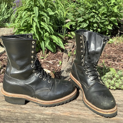 Red wing boot logger boots - wing,