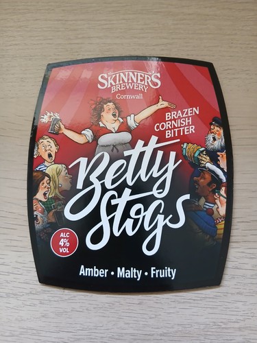 Skinners brewery betty stogs - skinners,