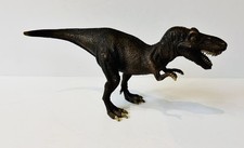 Vintage Schleich T Rex Tyrannosaurus Rex Dinosaur 11” Figure Brown 2004 Retired