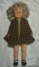 Vintage Tall 70s? Walking Walker Doll with Cinderella Shoes Well Made Clothes
