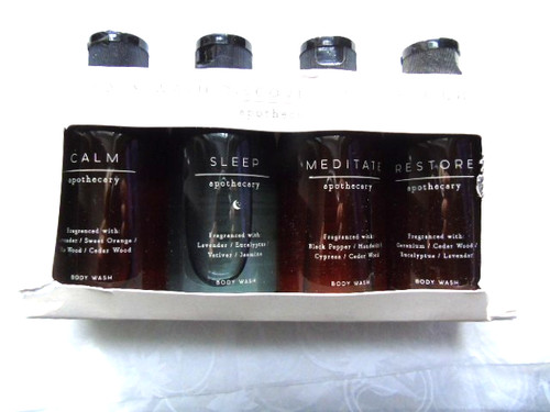 Apothecary body wash - m&s,