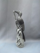 African Shona hand carved Horn