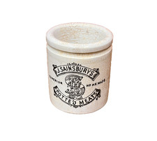 Antique sainsbury potted - antique,