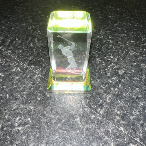 Glass art crystal laser - glass, 3d