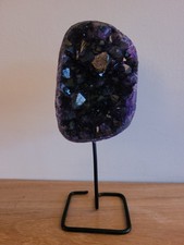Amethyst Druzy Geode Cluster