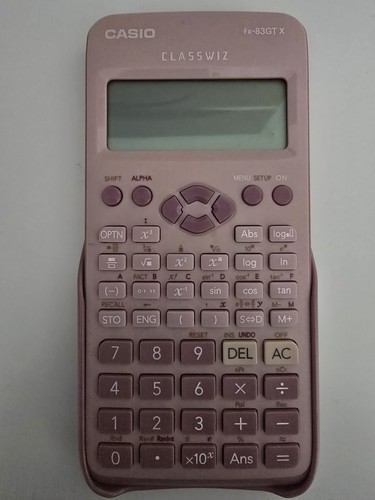 Casio 83gt scientific - x,