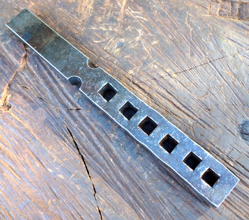 Square vintage iron nail - vintage,