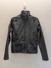 Vodafone McLaren Mercedes Jacket Mens Medium Dark Grey Soft Shell Full Zip