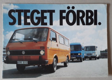Volkswagen Transporter LT Brochure 1980 - Van Pick-Up Kombi Chassis
