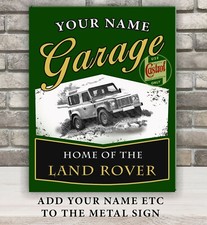PERSONALISED LAND ROVER