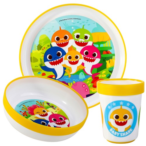 Baby shark 3pcs bicolor kids - baby,