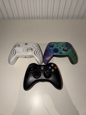 OPEN TO OFFERS Xbox Controllers Bundle (2 Working + 1 Needs Stick Fix)