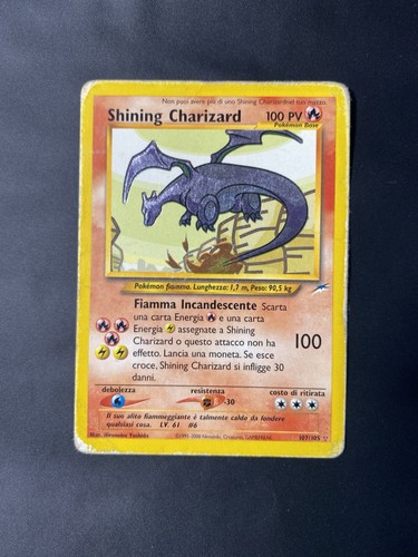 Shining charizard 107 105 holo - charizard, 107/105