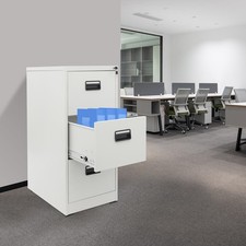 Vertical File Cabinet, Lockable Filing Cabinet with 3 Drawers