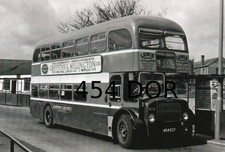 Aldershot & District 454 454 EOT Guildford Dennis Black & White B&W bus photo