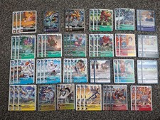 Digimon ST20 ST21 Deck LOT - INC Core Cards, Options And SR'S