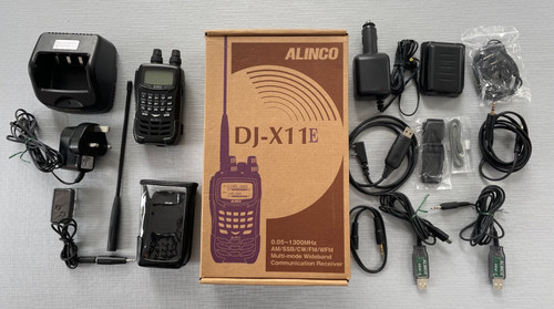 Alinco x11e wideband - dj-x11e,