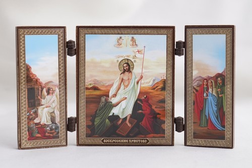 Resurrection jesus triptych - resurrection,