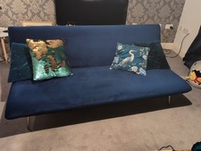 Habitat Matteo Blue Velvet