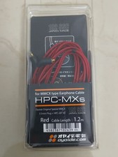 OYAIDE 1.2 m MMCX to 3.5mm stereo mini RED HPC-MXS Red/1.2 Headphones Earphones