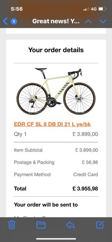 Canyon endurace db di - cf,