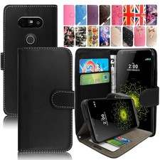 Leather Flip Wallet Case for