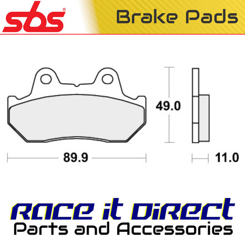 Brake pads for honda - gl, 1500