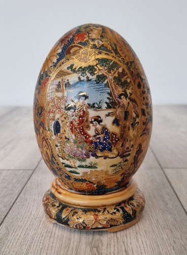 Rare vintage satsuma royal egg - vintage,
