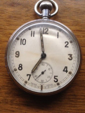 WW2 Tissot GSTP Pocket Watch