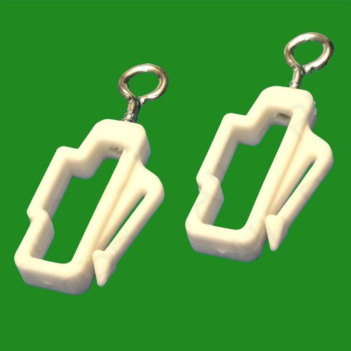 Plastic white curtain - white,