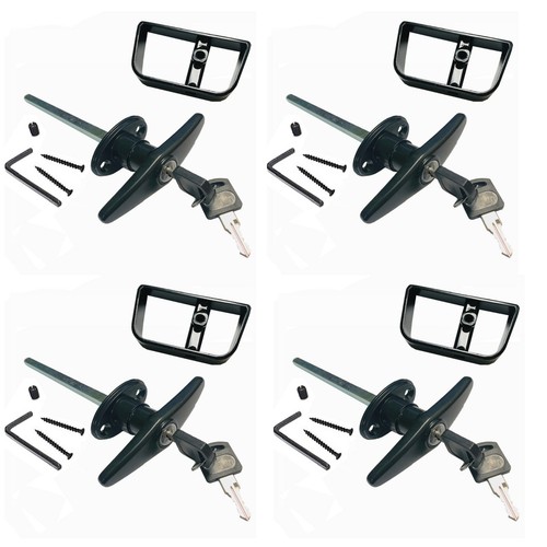 Sets blackt handle door - sets,