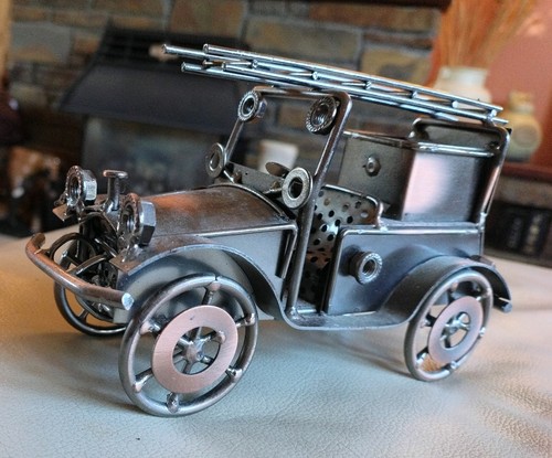 Scrap metal art - metal, and
