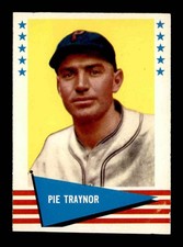 1961 Fleer #144 Pie Traynor