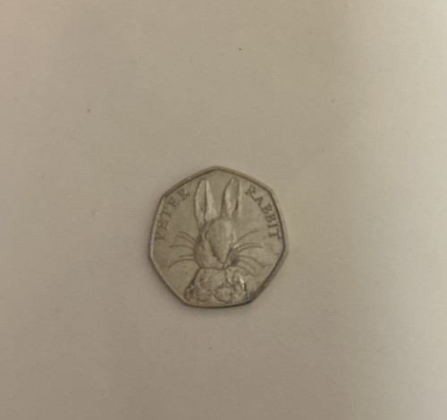 Peter rabbit collectible 50p - collectible,