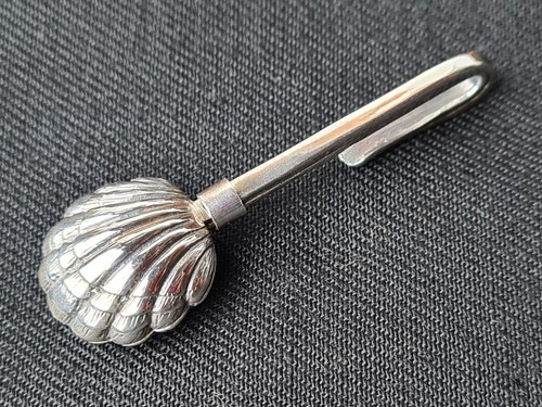 Modern sterling silver napkin - silver,