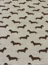 Emily Bond Dachshund Fabric