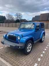 2015 Rare Blue Jeep Wrangler