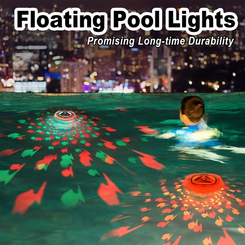 Fish pattern projector pool - fish,